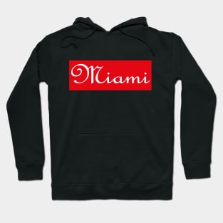 Miami design t-shirt Hoodie